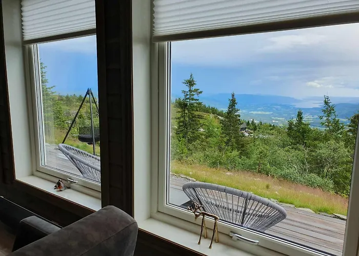 Ferienhaus Falkeblikk-mountain With Majestic Views
