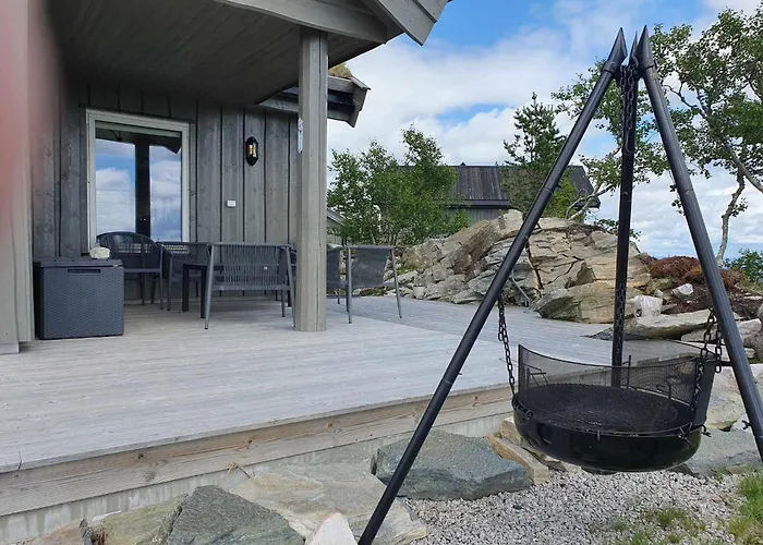 Ferienhaus Falkeblikk-mountain With Majestic Views