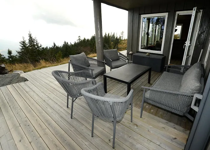 Ferienhaus Falkeblikk-mountain With Majestic Views